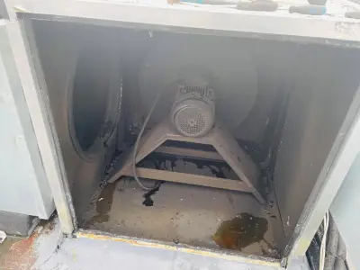 Dirty extraction fan