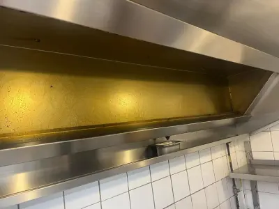 Dirty kitchen conopy