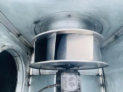 Commercial deep cleaned extraction fan